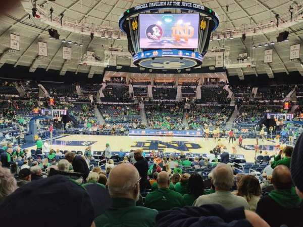 Purcell Pavilion, section: 10, row: 11, seat: 11
