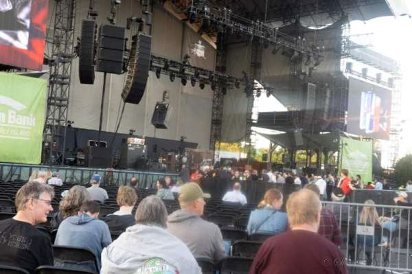 Huntington Bank Pavilion at Northerly Island, section: 207, row: H, seat: 1