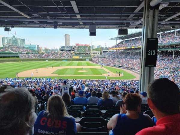 Wrigley Field, section: 213, row: 16