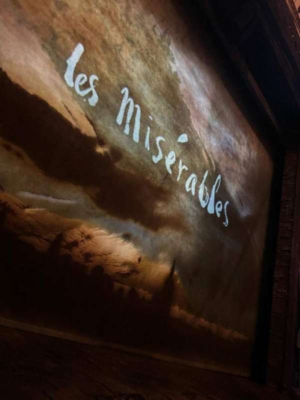Sondheim Theatre, West End, section: Stalls, row: A, seat: 22