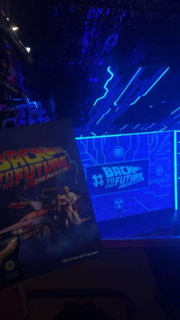 Adelphi Theatre, section: Upper Circle, row: B, seat: 49