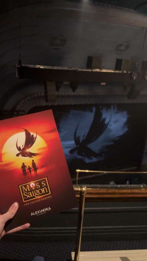 The Alexandra, Birmingham, section: Dress Circle, row: B, seat: 36