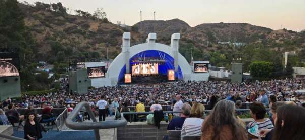 Hollywood Bowl, section: N3, row: 6, seat: 29