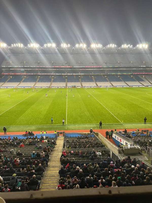 Croke Park, section: 532, row: A, seat: 14