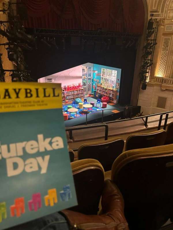 Samuel J. Friedman Theatre, section: Mezzanine L, row: B, seat: 9