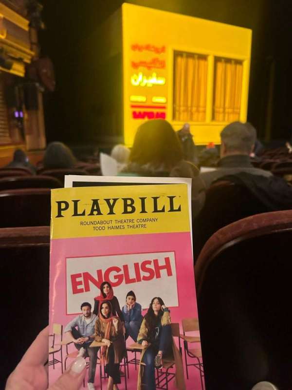 Todd Haimes Theatre, section: Orchestra L, row: K, seat: 9