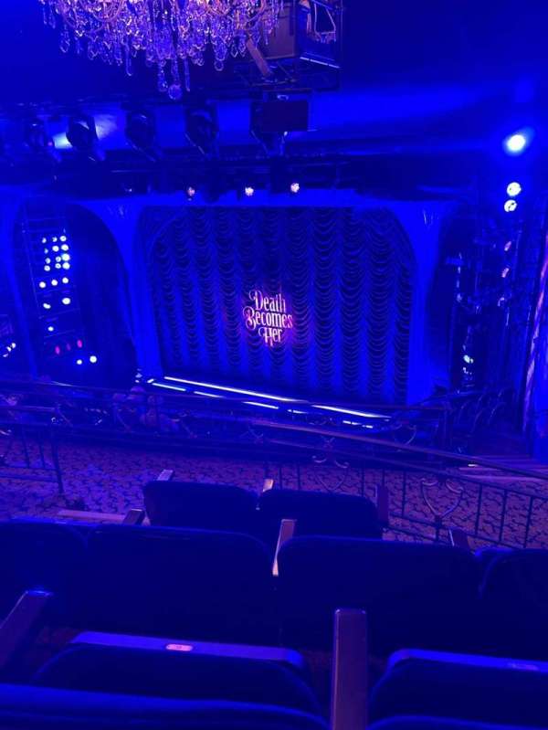 Lunt-Fontanne Theatre, section: Middle Mezzanine R, row: D, seat: 8
