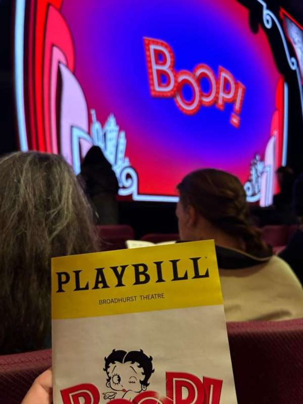 Broadhurst Theatre, section: Orchestra L, row: E, seat: 9