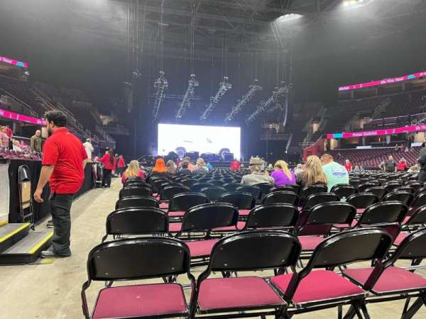 Rocket Arena, section: Floor 4, row: TT, seat: I4