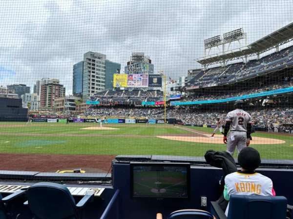 Petco Park, section: 6, row: 4, seat: 10