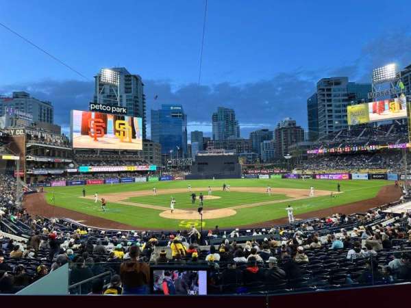 Petco Park, section: Premier Club G, row: 1, seat: 5
