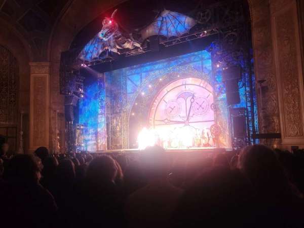 Detroit Opera House, section: Main Floor 4, row: P, seat: 128