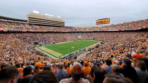 Neyland Stadium, section: X3, row: 44, seat: 25