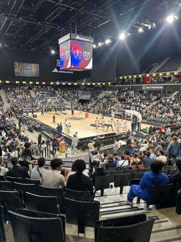 Adidas Arena, section: J, row: 02, seat: 12