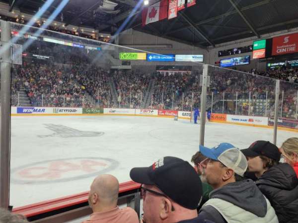 Scotiabank Centre, section: 7, row: C, seat: 9