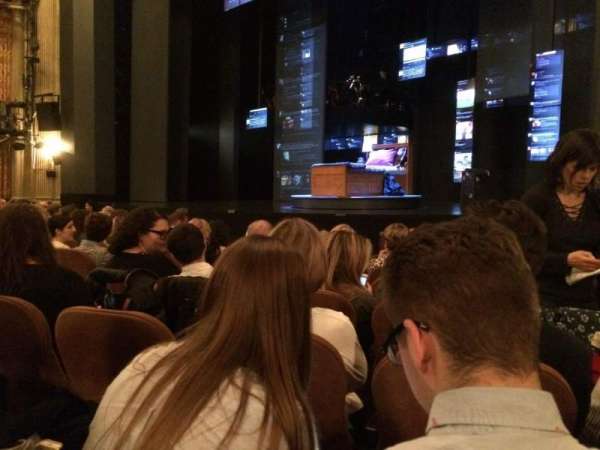 Music Box Theatre, section: Orchestra R, row: H, seat: 14