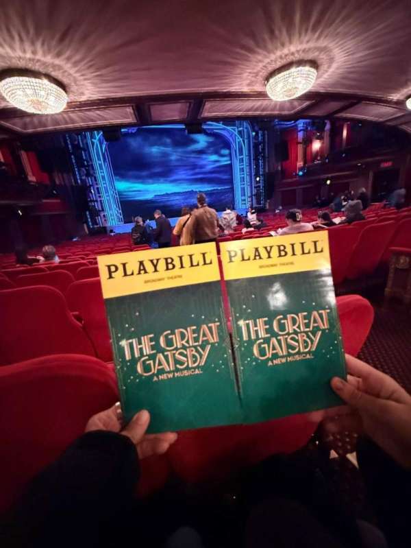 Broadway Theatre - 53rd Street, section: Orchestra L, row: U, seat: 2