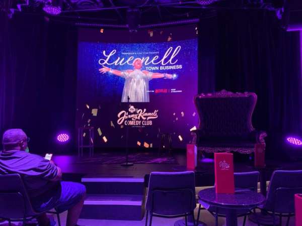 Jimmy Kimmel's Comedy Club, section: RSVD, row: C, seat: 9