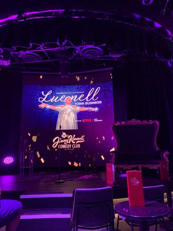 Jimmy Kimmel's Comedy Club, section: RSVD, row: C, seat: 9