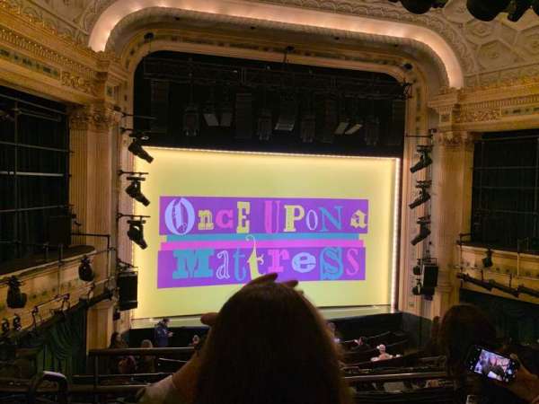 Hudson Theatre, section: Dress Circle C, row: D, seat: 101