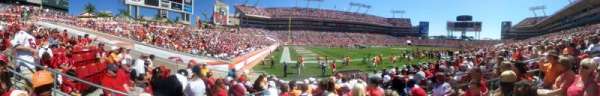 Raymond James Stadium, section: 106, row: H, seat: 15