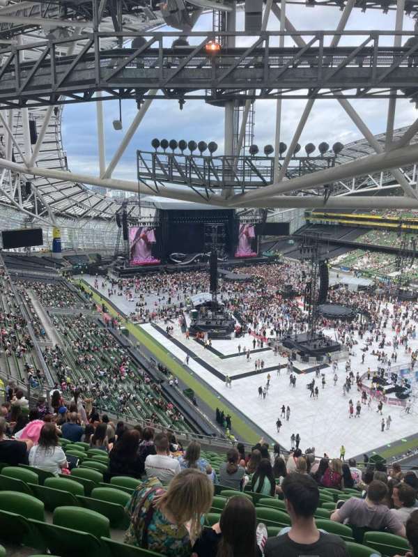 Aviva Stadium, section: 519, row: S, seat: 27