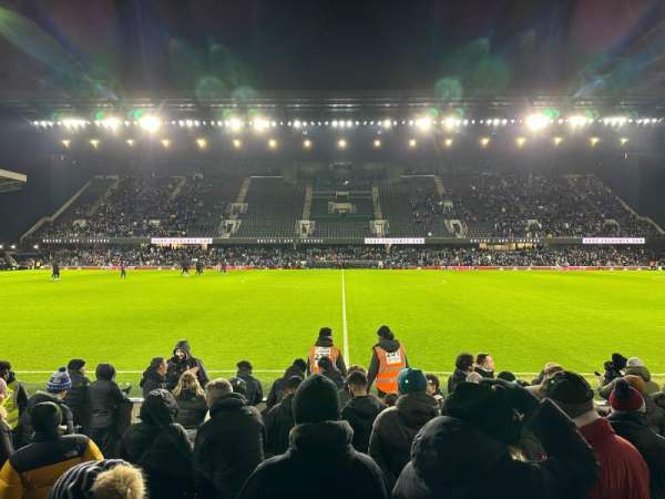 Craven Cottage, section: FL, row: EE, seat: 93