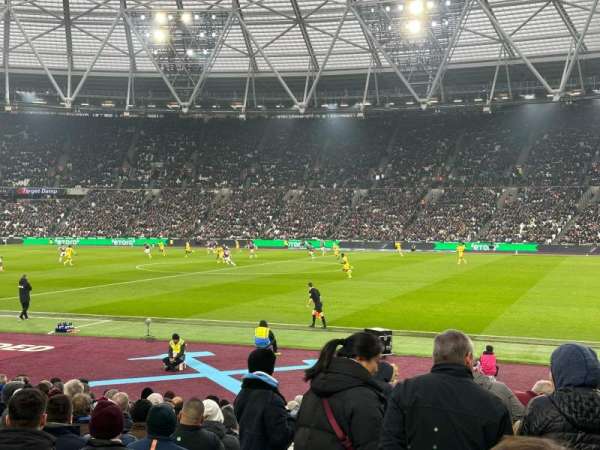London Stadium, section: 110, row: 17, seat: 249