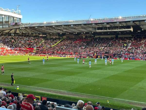 Old Trafford, section: N2410, row: 3, seat: 45