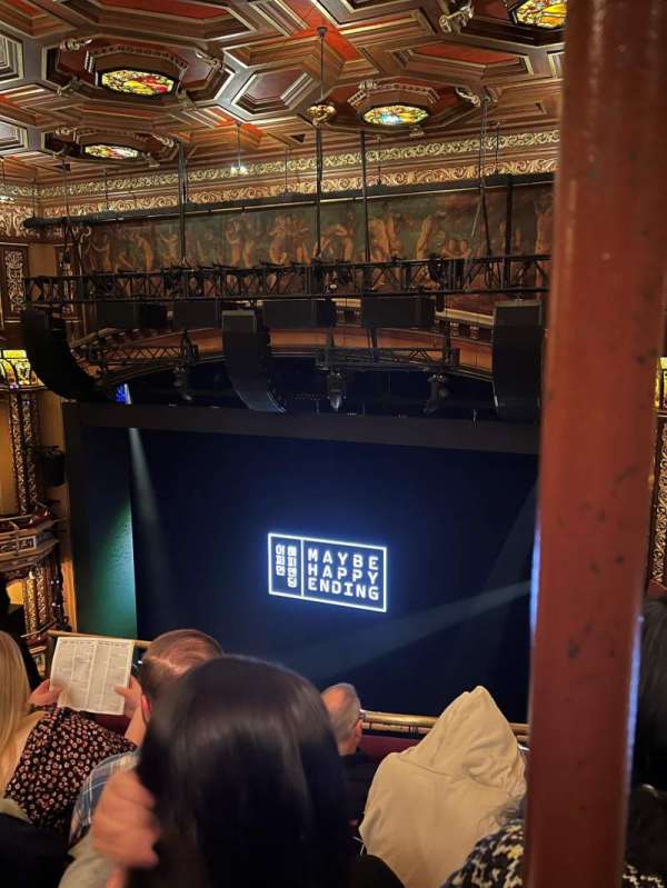 Belasco Theatre, section: Balcony R, row: D, seat: 8