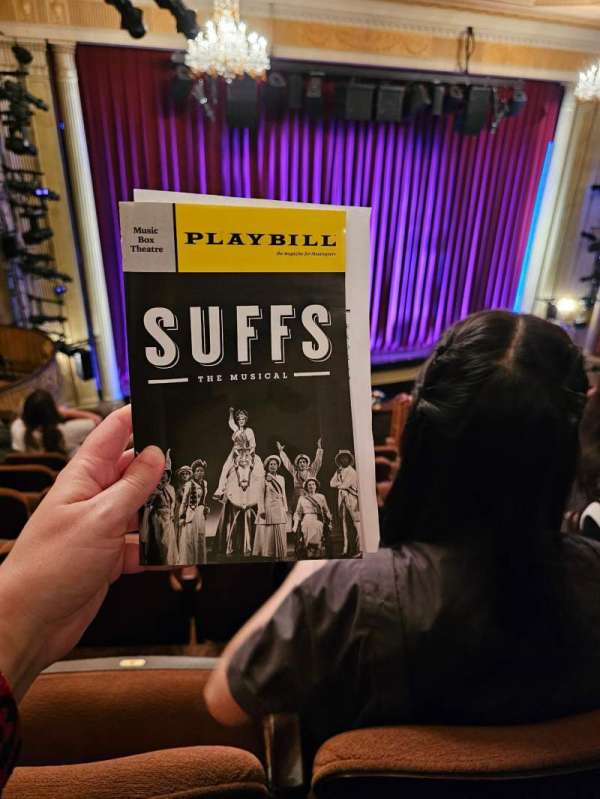 Music Box Theatre, section: Mezzanine L, row: H, seat: 9