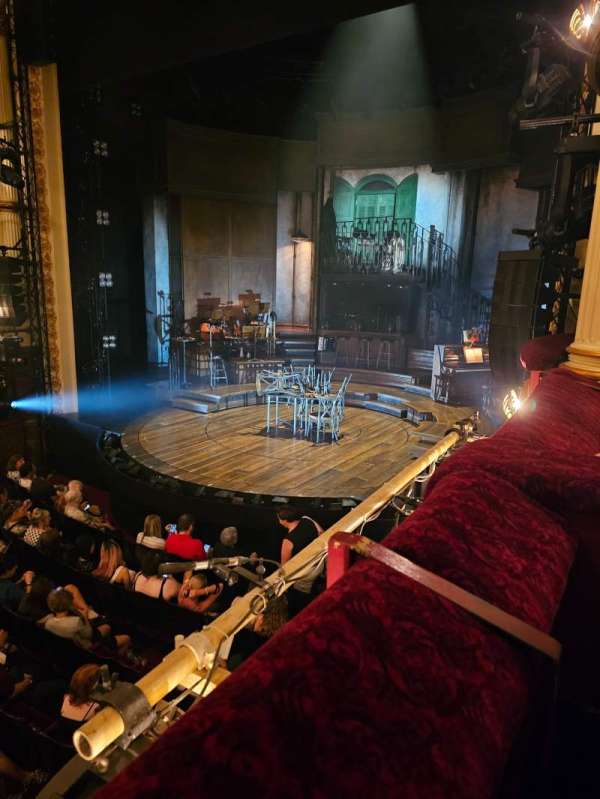 Lyric Theatre, West End, section: Dress Circle Box K, row: 1, seat: 1