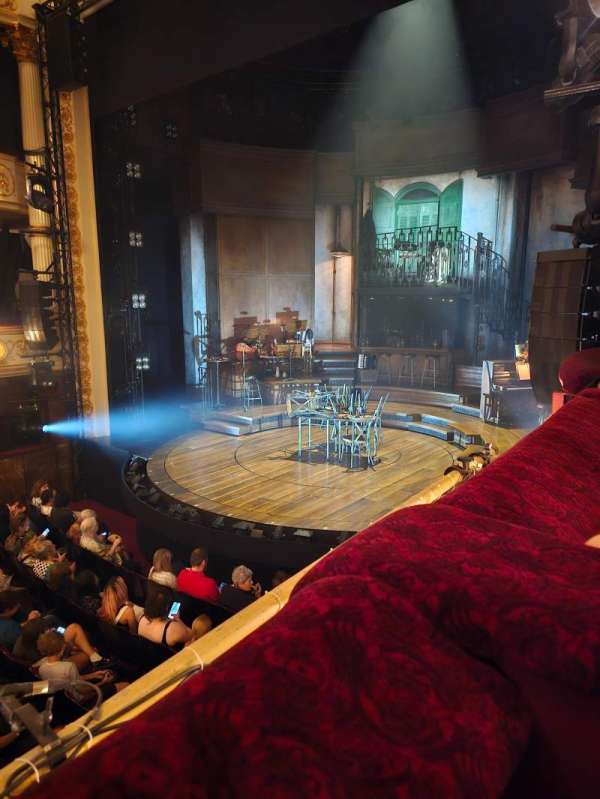 Lyric Theatre, West End, section: Dress Circle Box K, row: 1, seat: 2