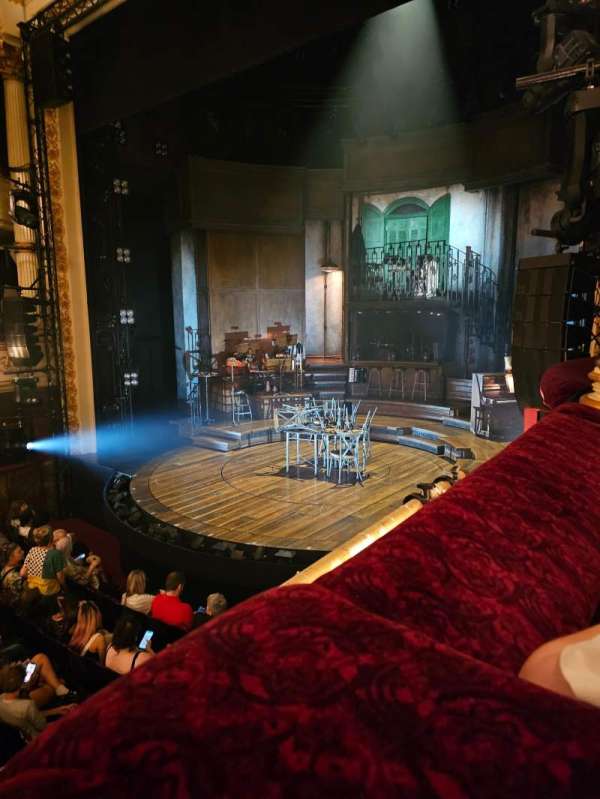 Lyric Theatre, West End, section: Dress Circle Box K, row: 1, seat: 3