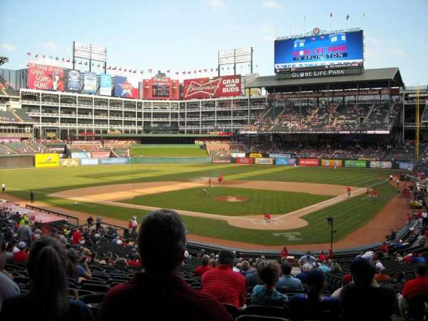Globe Life Park in Arlington, section: 125, row: 33, seat: 3