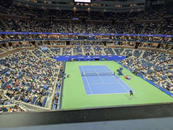 Arthur Ashe Stadium, section: 118, row: A, seat: 3
