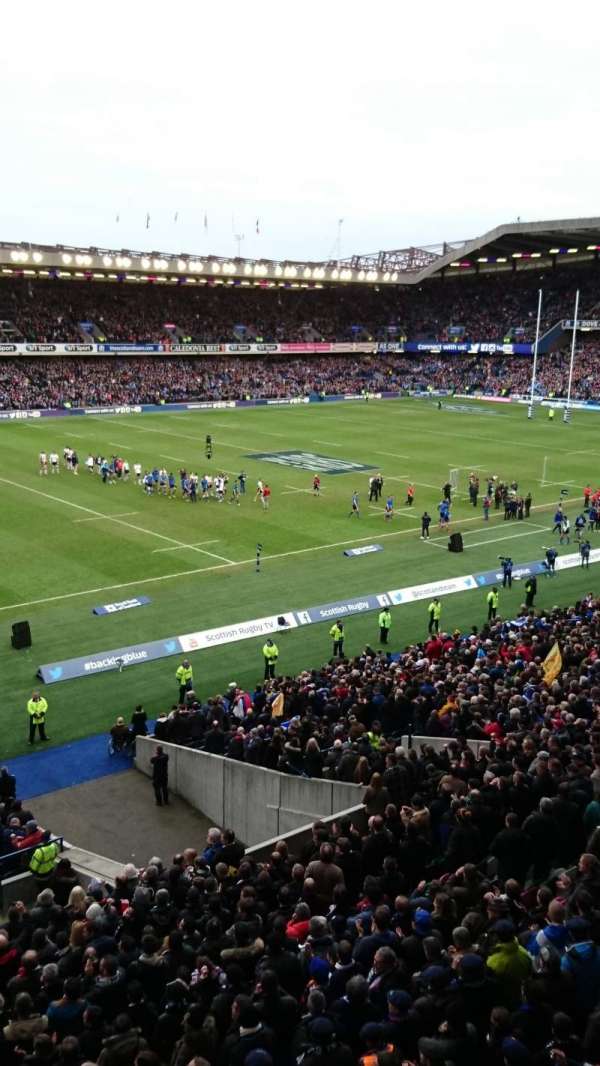 Murrayfield Stadium, section: W36