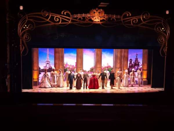 Regent Theatre, Melbourne, section: Dress Circle, row: A, seat: 24