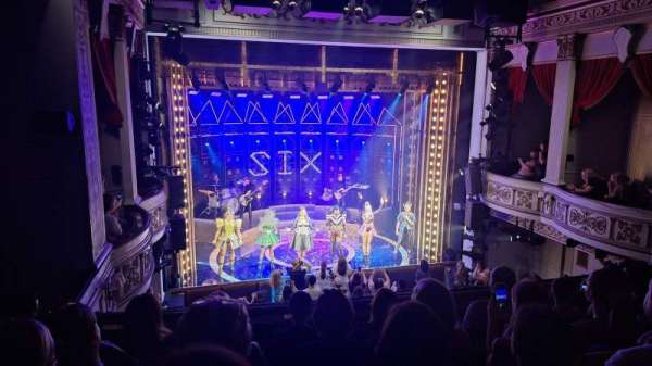 Vaudeville Theatre, section: Dress Circle, row: E, seat: 4