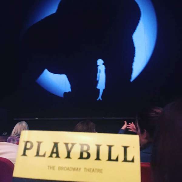 Broadway Theatre - 53rd Street, section: Orchestra C, row: D, seat: 104