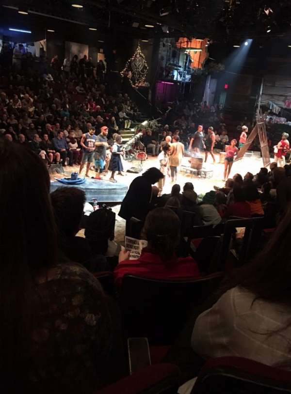 Circle in the Square Theatre, section: Left, row: G, seat: 4