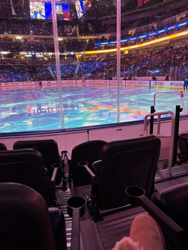 UBS Arena, section: 110, row: 4, seat: 2