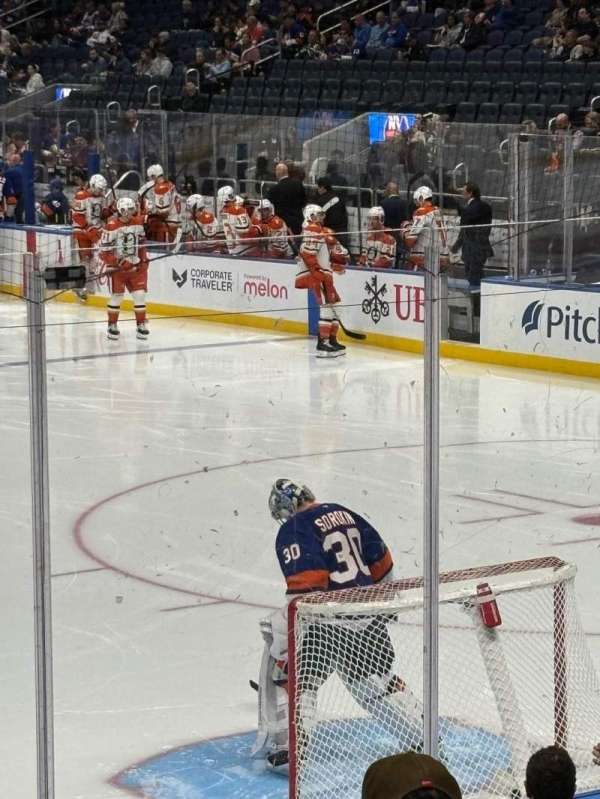 UBS Arena, section: 110, row: 11, seat: 8