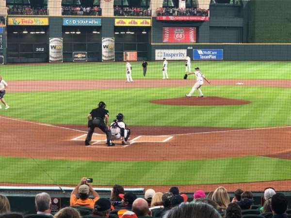 Daikin Park, section: 120, row: 18, seat: 7