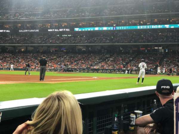 Daikin Park, section: 110, row: 2, seat: 7