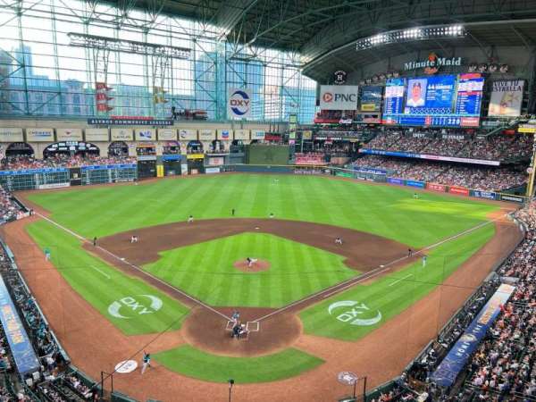 Daikin Park, section: 319, row: 1, seat: 12