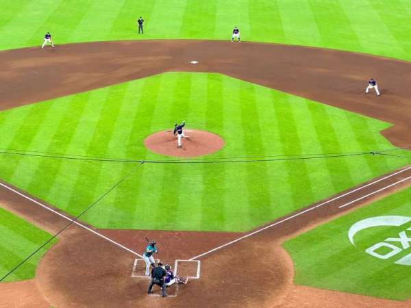 Daikin Park, section: 319, row: 1, seat: 12