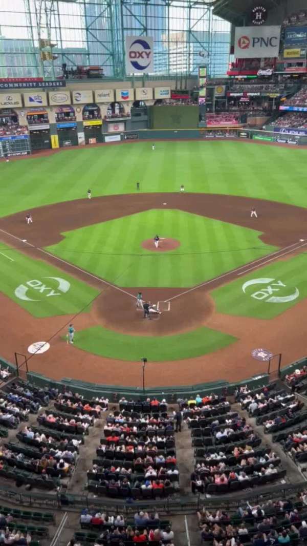 Daikin Park, section: 319, row: 1, seat: 12