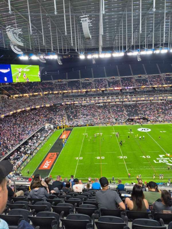 Allegiant Stadium, section: 440, row: 12, seat: 16