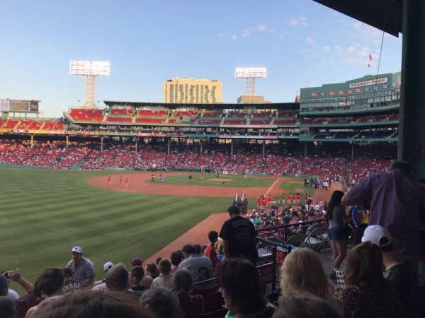 Fenway Park, section: Grandstand 33, row: 5, seat: 9